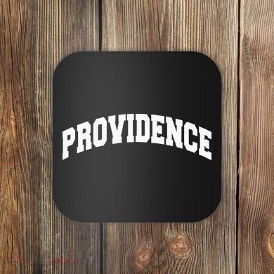 Varsity College Style Providence Rhode Island Coaster