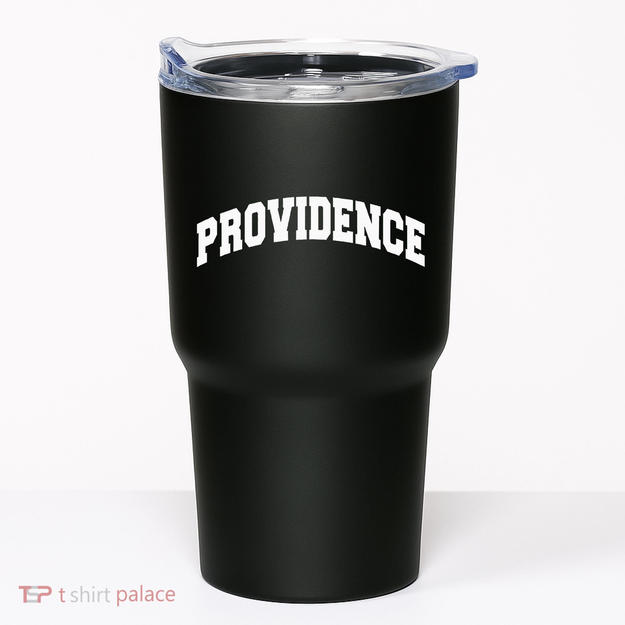 Varsity College Style Providence Rhode Island Tumbler