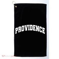 Varsity College Style Providence Rhode Island Golf Towel thumb 0