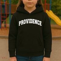 Varsity College Style Providence Rhode Island Kids Hoodie thumb 3