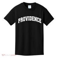 Varsity College Style Providence Rhode Island Kids T-Shirt thumb 0