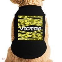 Victim Crime Scene Do No Cross True Crime Costume Doggie Tank thumb 0