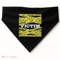 Victim Crime Scene Do No Cross True Crime Costume USA-Made Doggie Bandana thumb 0
