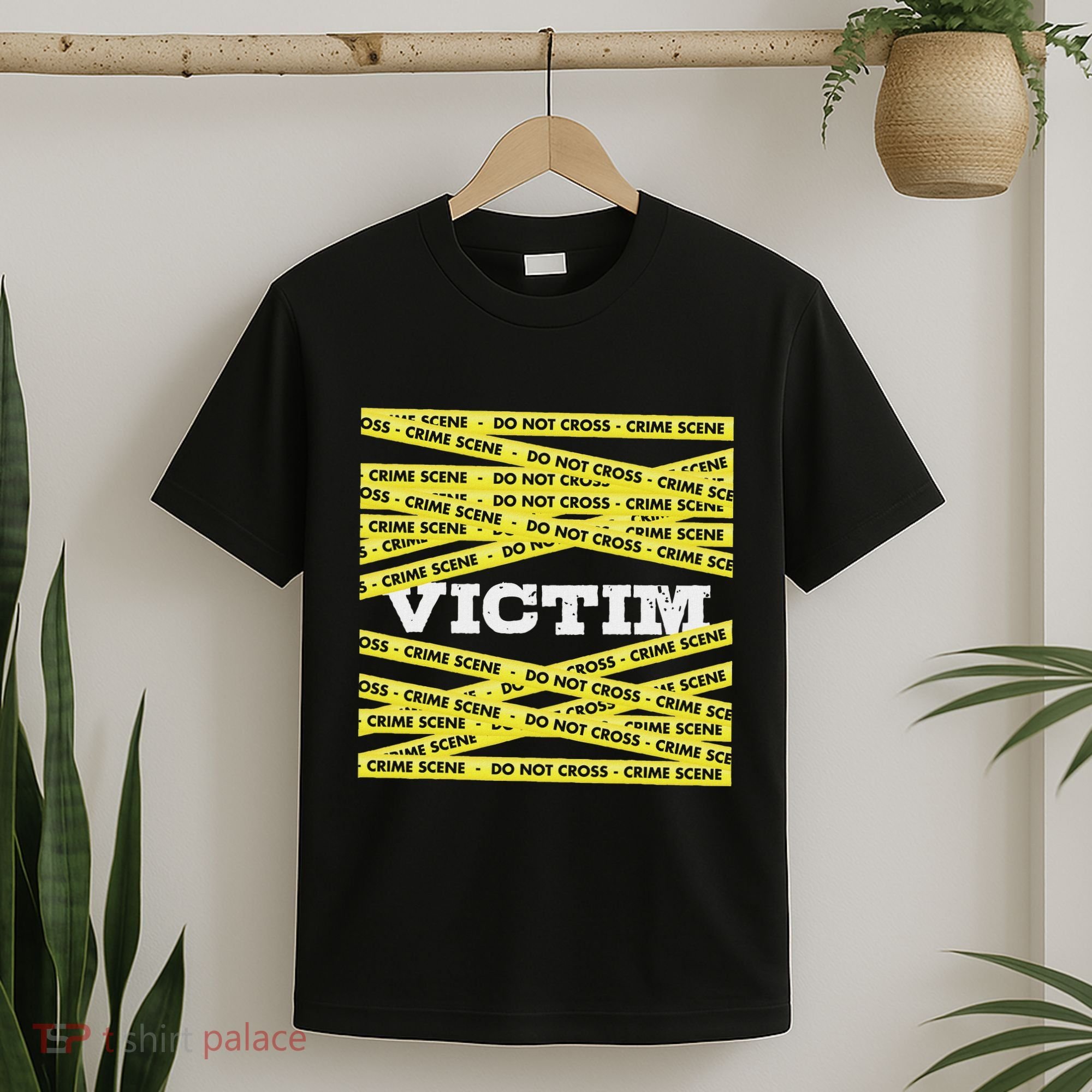 Victim Crime Scene Do No Cross True Crime Costume T-Shirt