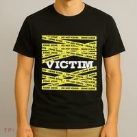 Victim Crime Scene Do No Cross True Crime Costume T-Shirt thumb 3