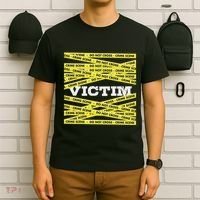 Victim Crime Scene Do No Cross True Crime Costume T-Shirt thumb 6
