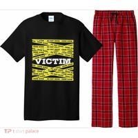 Victim Crime Scene Do No Cross True Crime Costume Pajama Set thumb 0