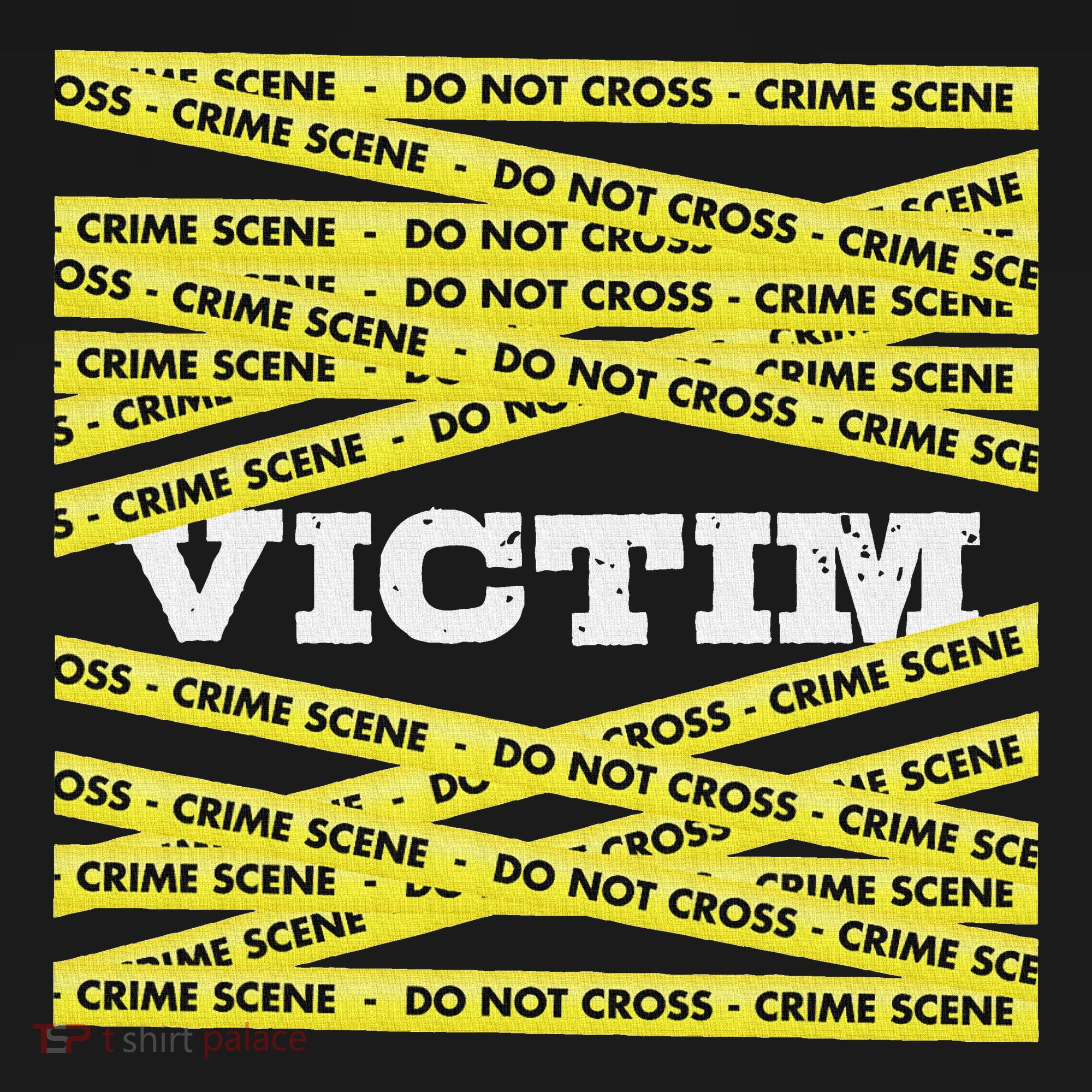 Victim Crime Scene Do No Cross True Crime Costume Women's Hoodie