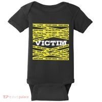 Victim Crime Scene Do No Cross True Crime Costume Baby Bodysuit thumb 0