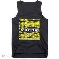 Victim Crime Scene Do No Cross True Crime Costume Tank Top thumb 0