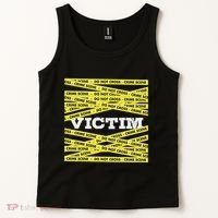Victim Crime Scene Do No Cross True Crime Costume Tank Top thumb 2