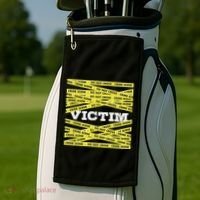 Victim Crime Scene Do No Cross True Crime Costume Golf Towel thumb 2