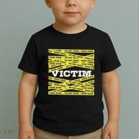 Victim Crime Scene Do No Cross True Crime Costume Toddler T-Shirt thumb 2