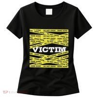 Victim Crime Scene Do No Cross True Crime Costume Women's T-Shirt thumb 0