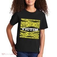 Victim Crime Scene Do No Cross True Crime Costume Kids T-Shirt thumb 2