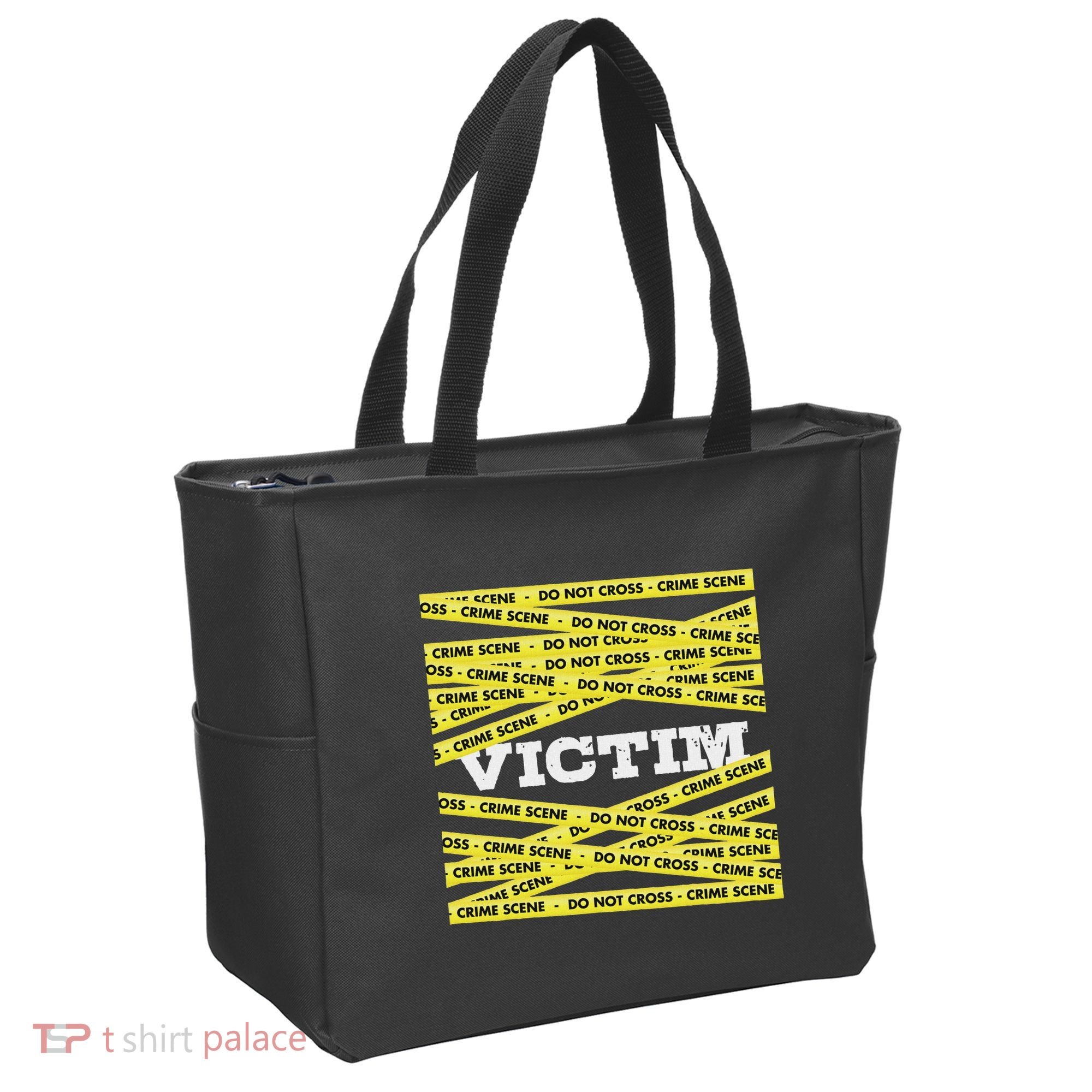 Victim Crime Scene Do No Cross True Crime Costume Tote Bag