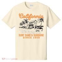 Vintage California Summer Beach Vibes Vacation T-Shirt thumb 0