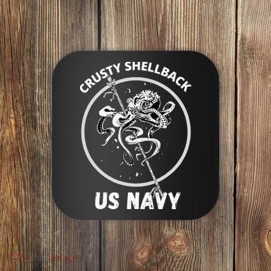Vintage Crusty Shellback Coaster