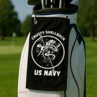Vintage Crusty Shellback Golf Towel thumb 2