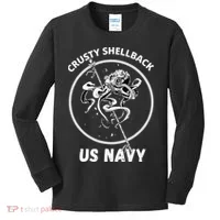 Vintage Crusty Shellback Kids Long Sleeve Shirt thumb 0