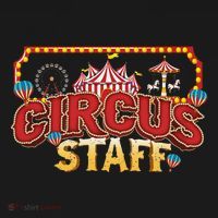 Vintage Circus Themed Birthday Party Event Circus Staff T-Shirt thumb 7