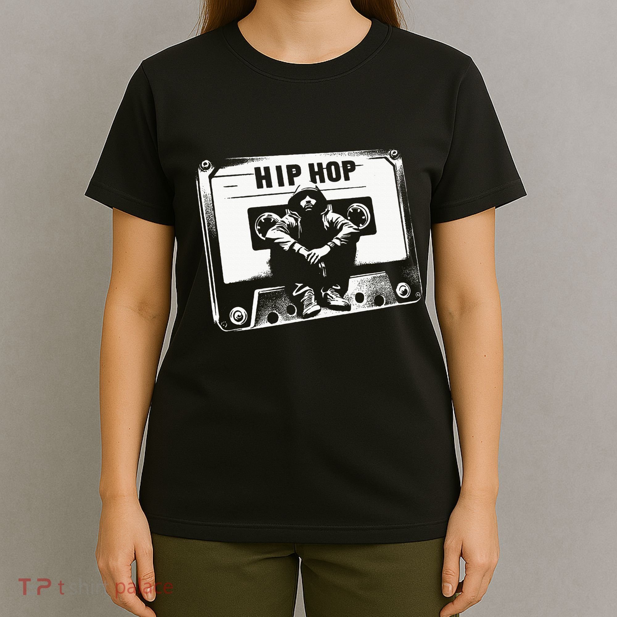 Vintage Cassette Tape Hip Hop Music 80s 90s Retro T-Shirt