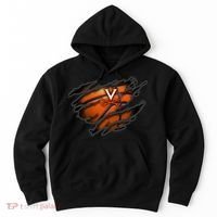 Virginia Cavaliers Tearing Basketball - Apparel Hoodie thumb 0