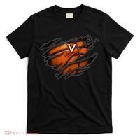 Virginia Cavaliers Tearing Basketball - Apparel T-Shirt thumb 0