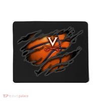 Virginia Cavaliers Tearing Basketball - Apparel Mousepad thumb 0