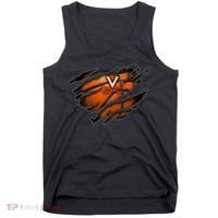 Virginia Cavaliers Tearing Basketball - Apparel Tank Top thumb 0