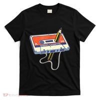 Vintage Cassette Tape Pencil 70S 80S 90S Music Mixtape T-Shirt thumb 0