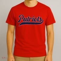 Vintage Classic Varsity Logo Style Patriots T-Shirt thumb 3