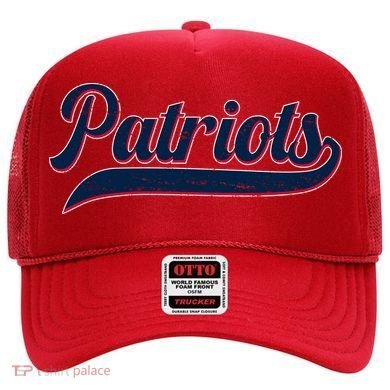 Vintage Classic Varsity Logo Style Patriots Hat
