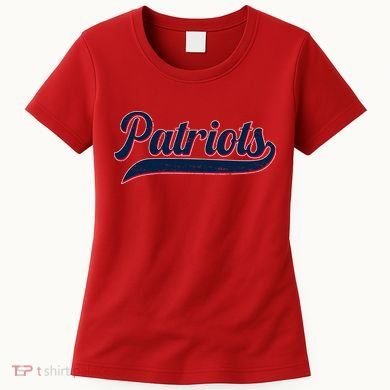 Vintage Classic Varsity Logo Style Patriots Women's T-Shirt