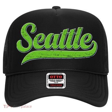 Vintage Classic Varsity Logo Style Seattle Hat