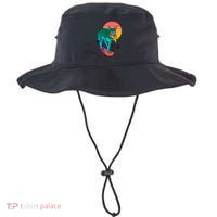 Vaporwave Coyote Bucket Hat thumb 0