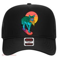 Vaporwave Coyote Hat thumb 0