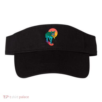 Vaporwave Coyote Visor