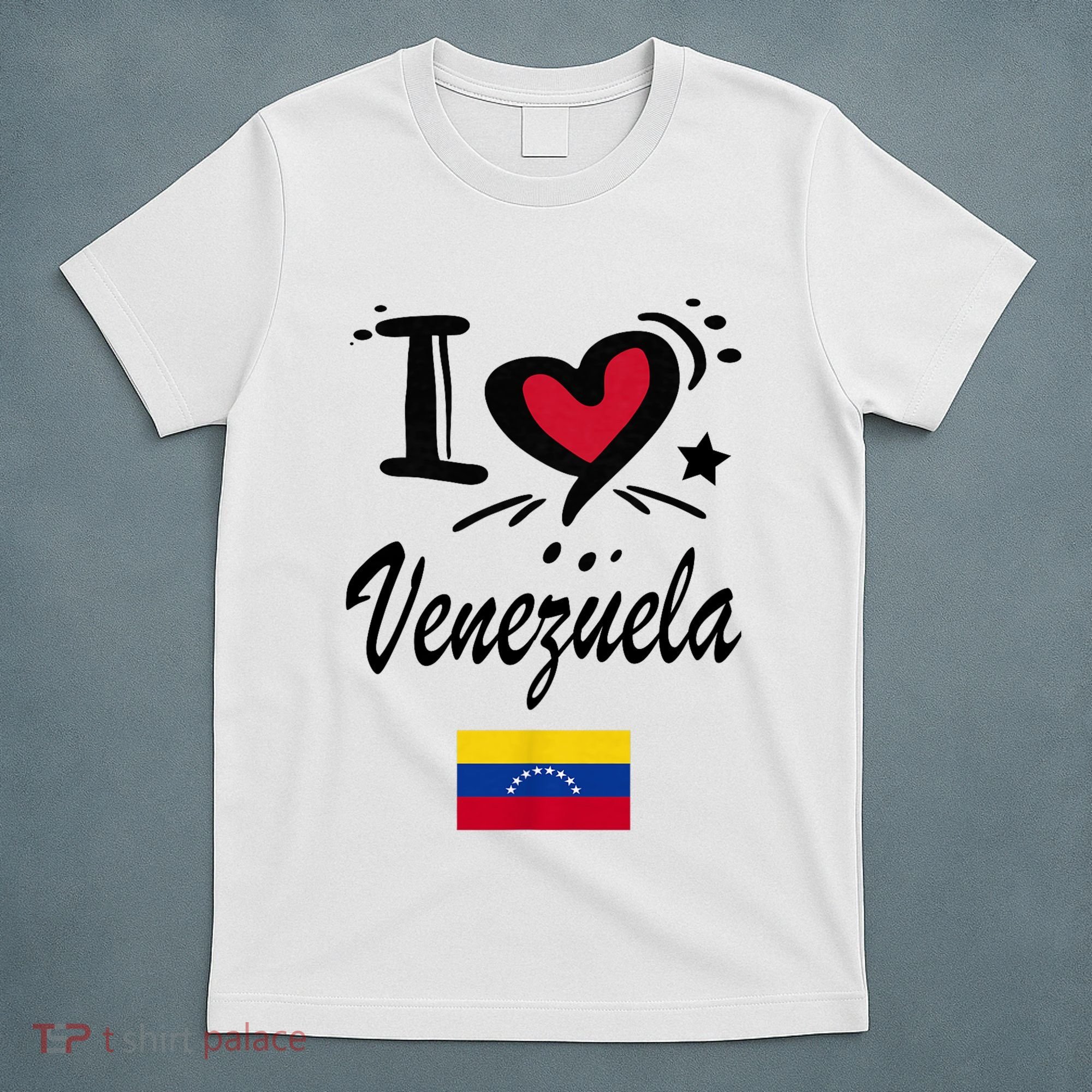 Venezuelan Camiseta Venezuela Flag Bandera Gifts T-Shirt