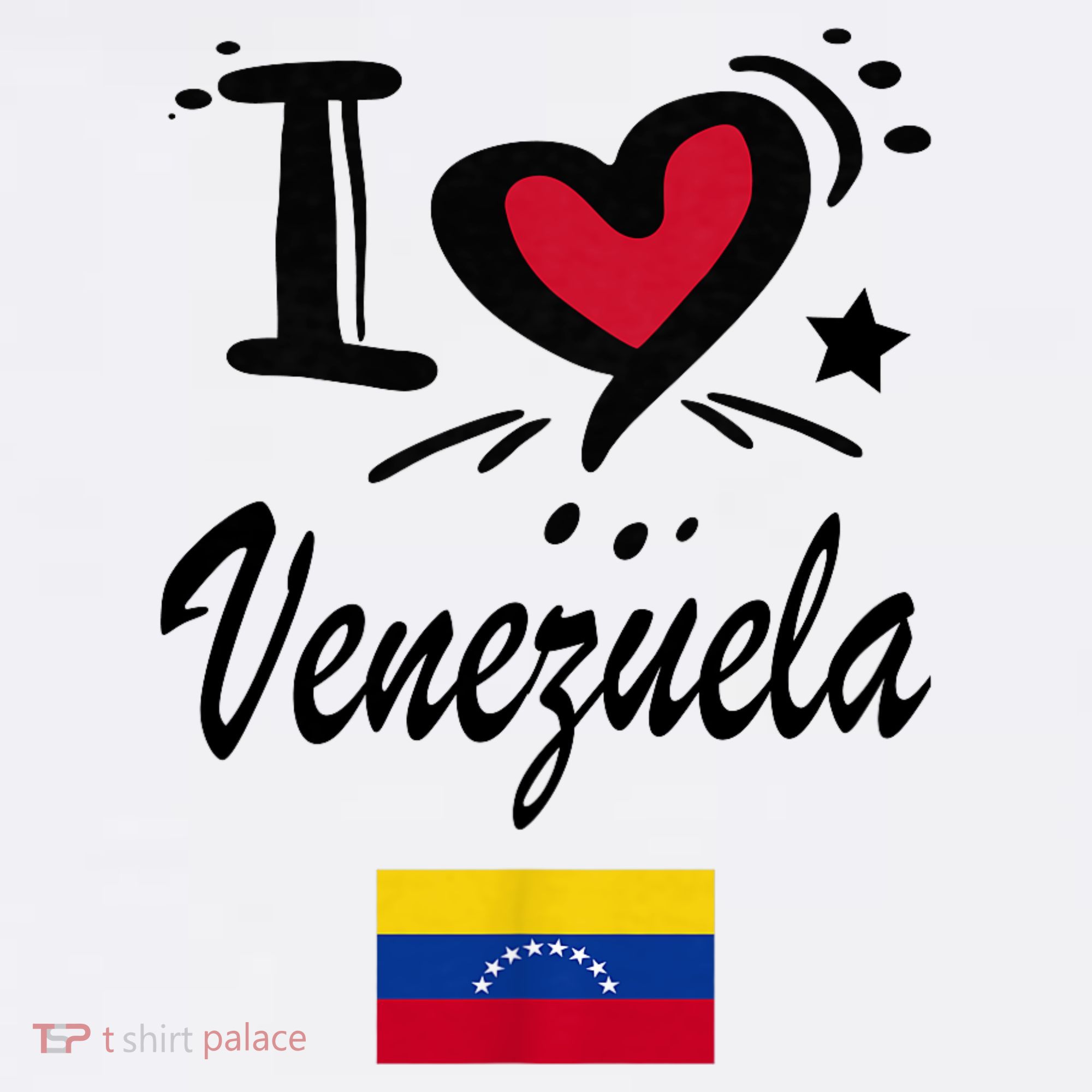 Venezuelan Camiseta Venezuela Flag Bandera Gifts T-Shirt