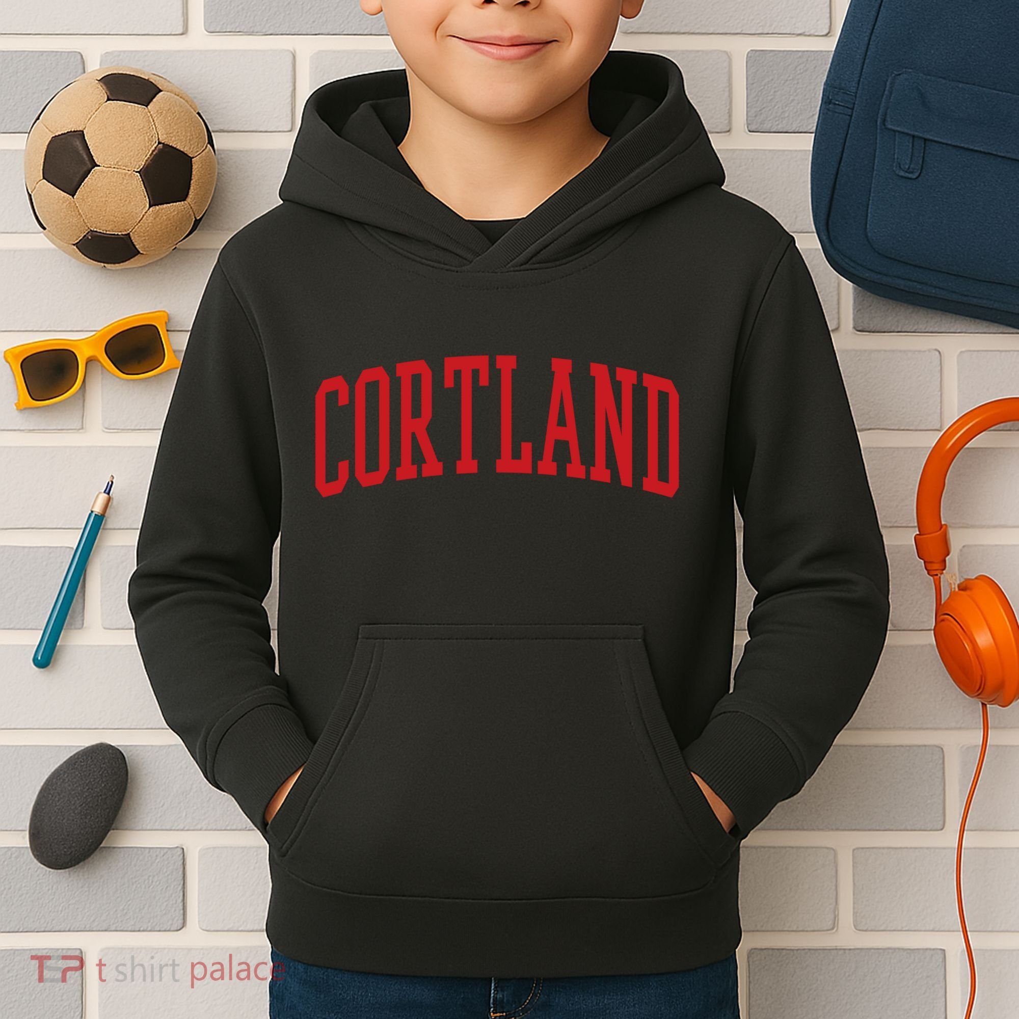 Varsity Cortland Kids Hoodie