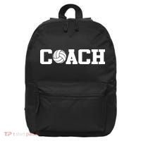 Volleyball Coach 16 in Basic Backpack thumb 0