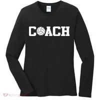 Volleyball Coach Women's Long Sleeve Shirt thumb 0