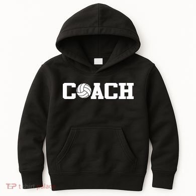 Volleyball Coach Kids Hoodie