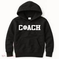 Volleyball Coach Kids Hoodie thumb 0