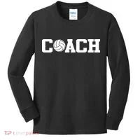 Volleyball Coach Kids Long Sleeve Shirt thumb 0
