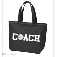 Volleyball Coach Tote Bag thumb 3