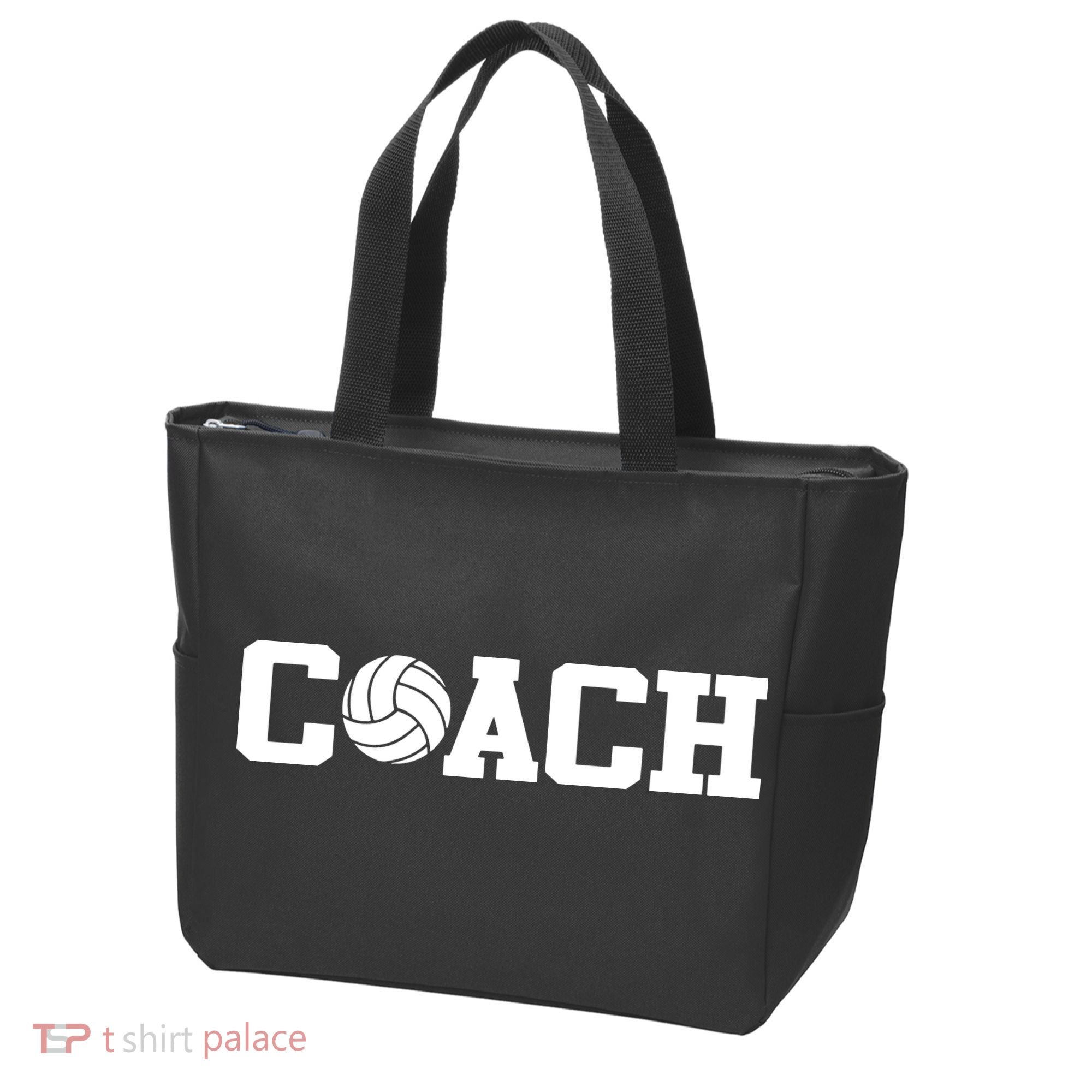Volleyball Coach Tote Bag