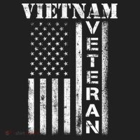 Vietnam Combat Veteran Flag Patriotic Veterans Day Gift Women's Sweatshirt thumb 2