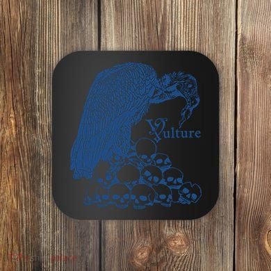 Vulture Cool Vulture Skull Graphic Coaster